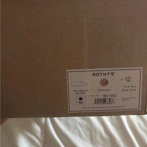 NEW Rothy’s “The Braid Driver” Pink Size 12 - Picture 3 of 5